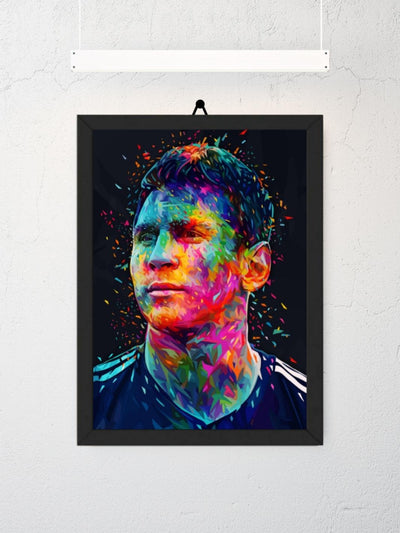 Poster Lionel Messi by Alessandro Pautasso.