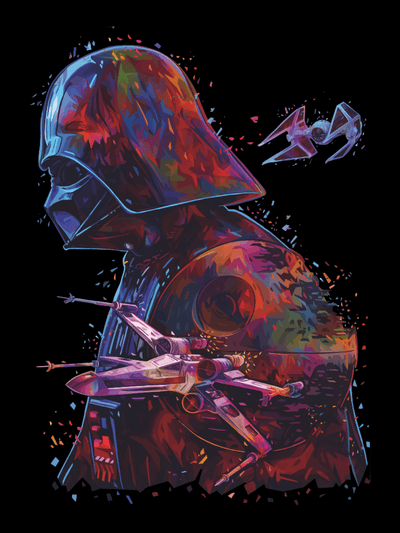 Grafica di Star Wars by Alessandro Pautasso.