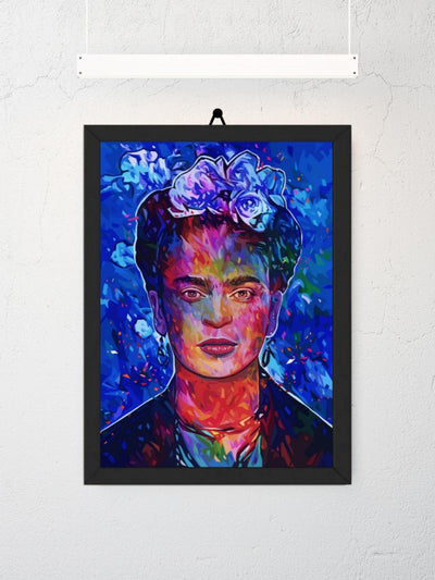 Poster Frida Kahlo by Alessandro Pautasso.