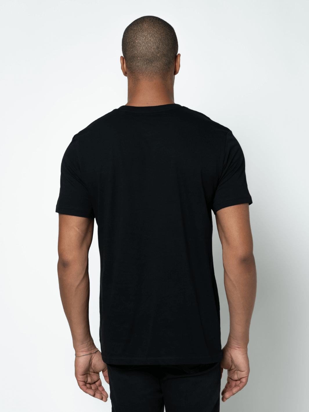T-shirt nera Limitlex con stampa Guernica.