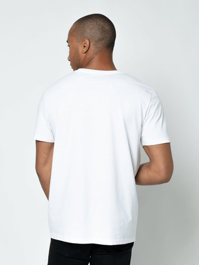 T-shirt bianca Limitlex con stampa Guernica.