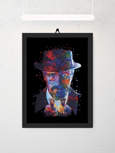 Poster Breaking Bad Limitlex by Alessandro Pautasso.