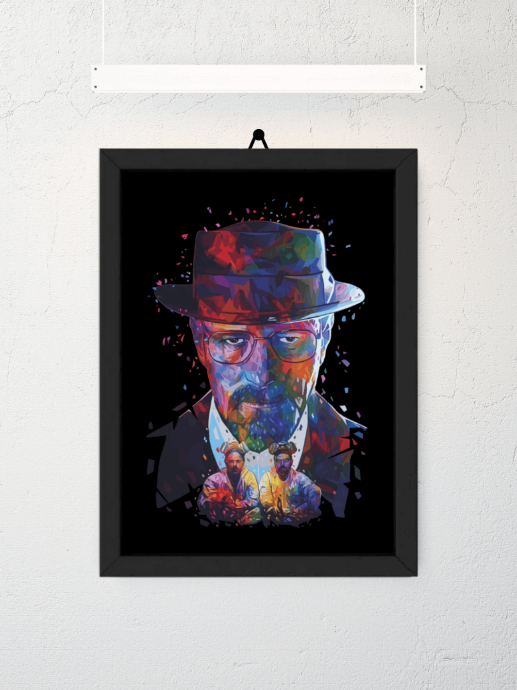Poster Heisenberg di Breaking Bad by Alessandro Pautasso.