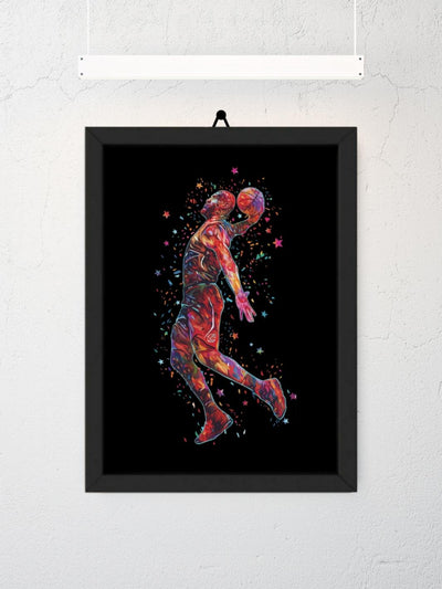 Poster Lebron James by Alessandro Pautasso.