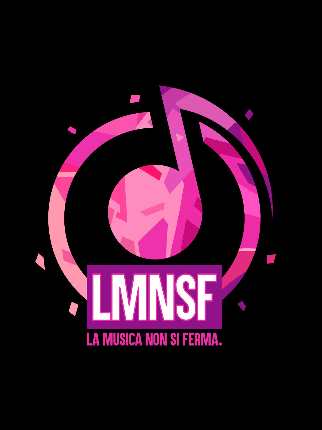 Logo "La musica non si ferma" by Alessandro Pautasso.