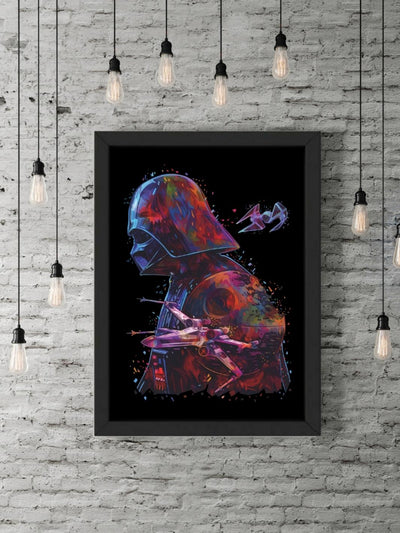 Poster Dart Vader Star Wars by Alessandro Pautasso.